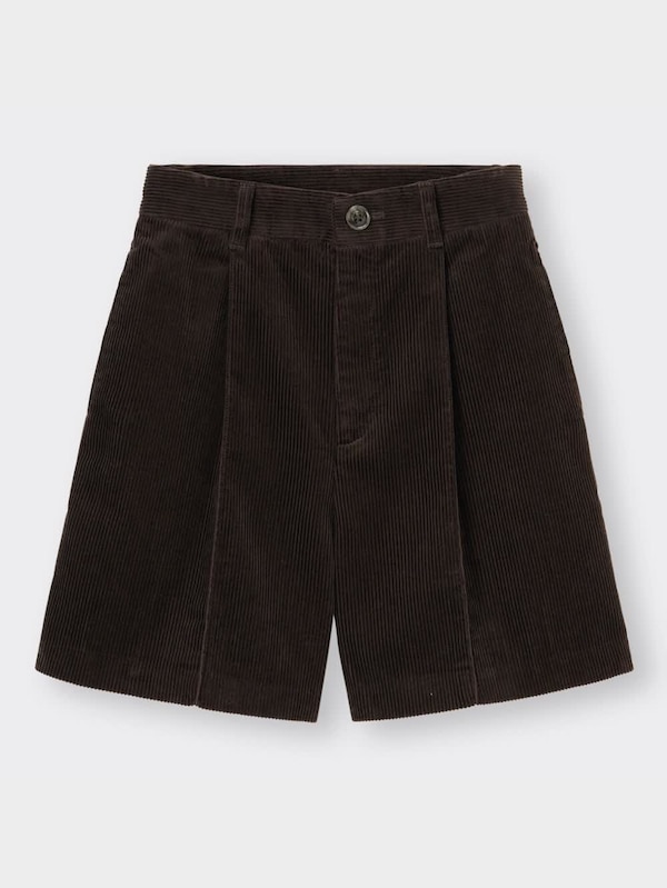 コーデュロイショートパンツ+E