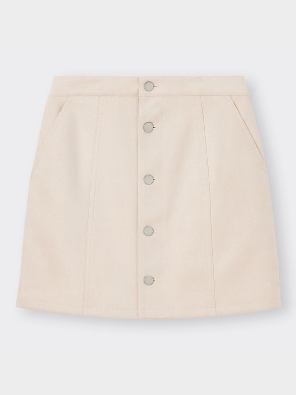 スエードタッチミニスカートOSB+EC