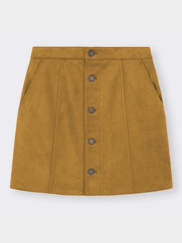 スエードタッチミニスカートOSB+EC