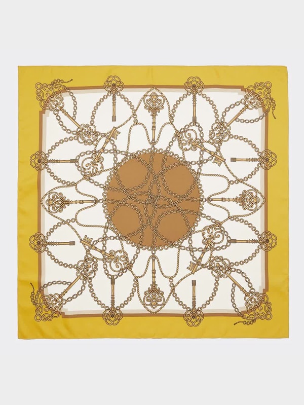 スカーフ(チェーン)(70×70cm)