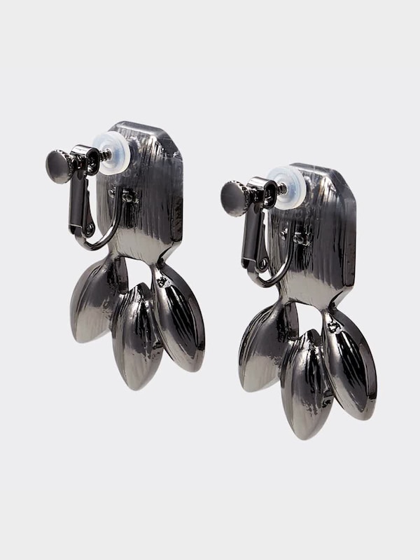 ビジューイヤリング&イヤーカフセット