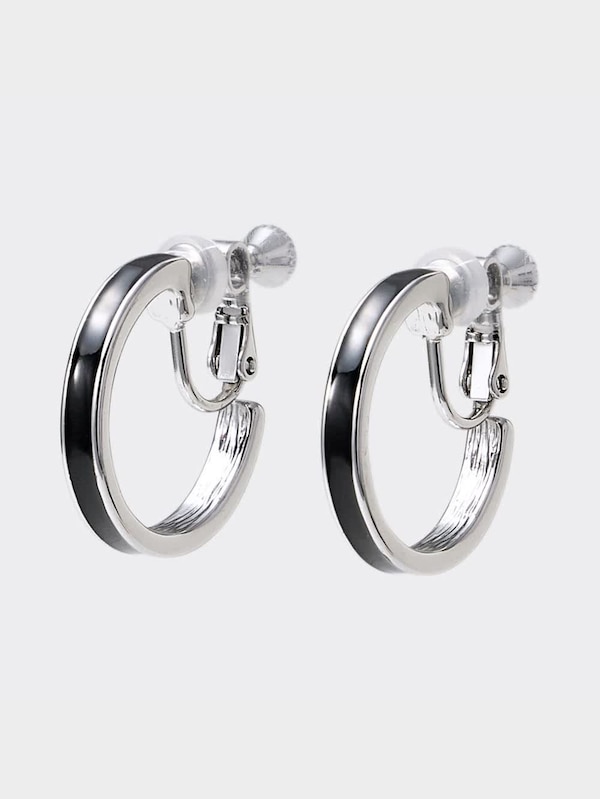 カラーフープイヤリング&イヤーカフセット