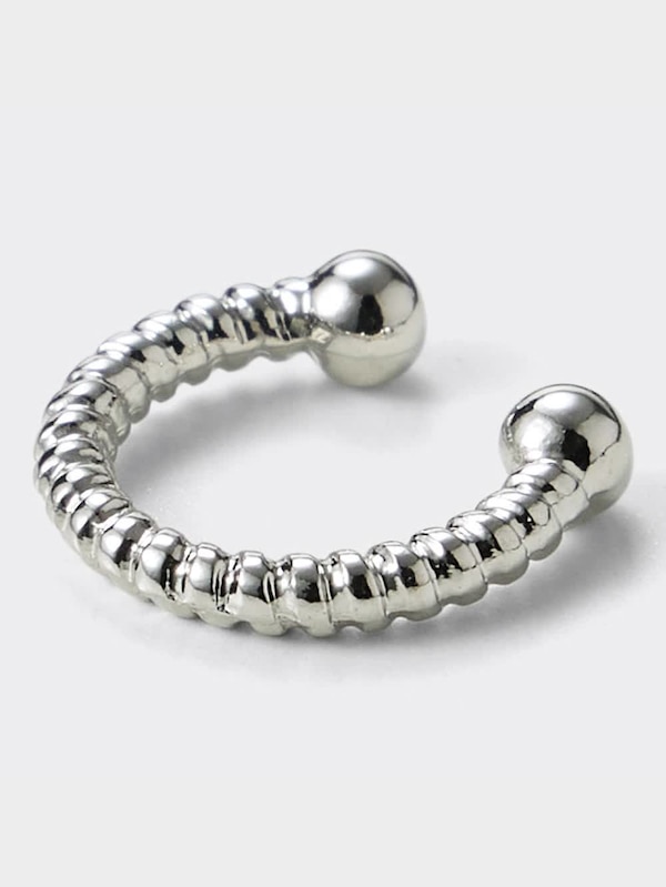 ウェーブパールライクピアス&イヤーカフ