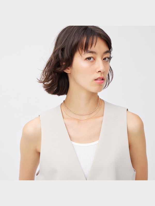 ビジューネックレスセット