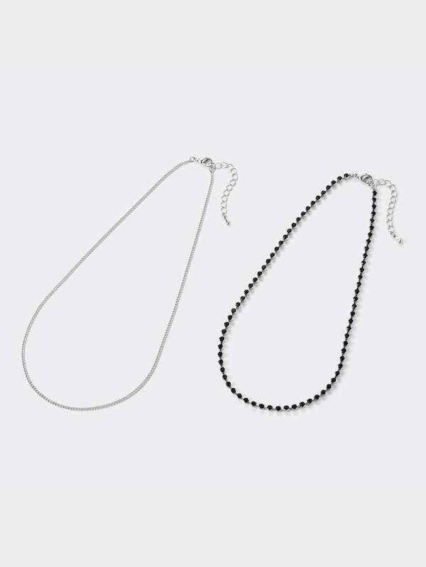 ビジューネックレスセット