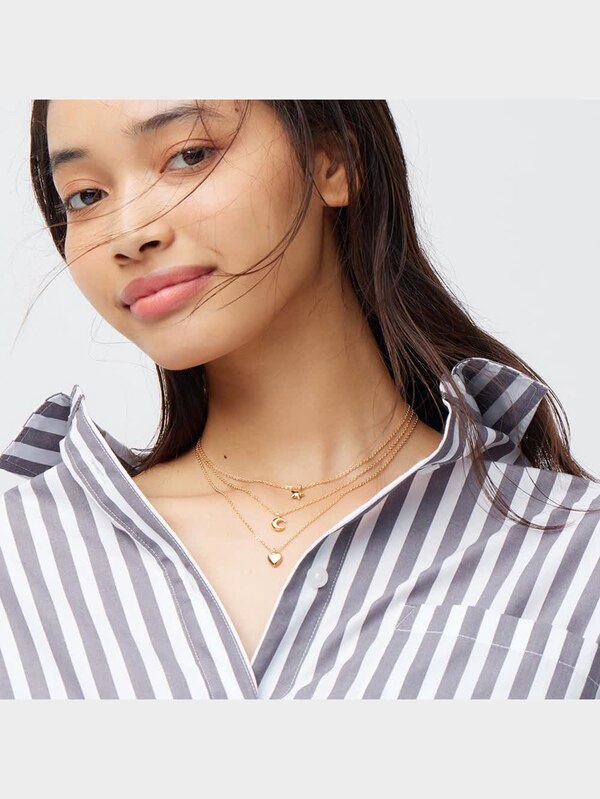 マルチモチーフネックレスセット3P