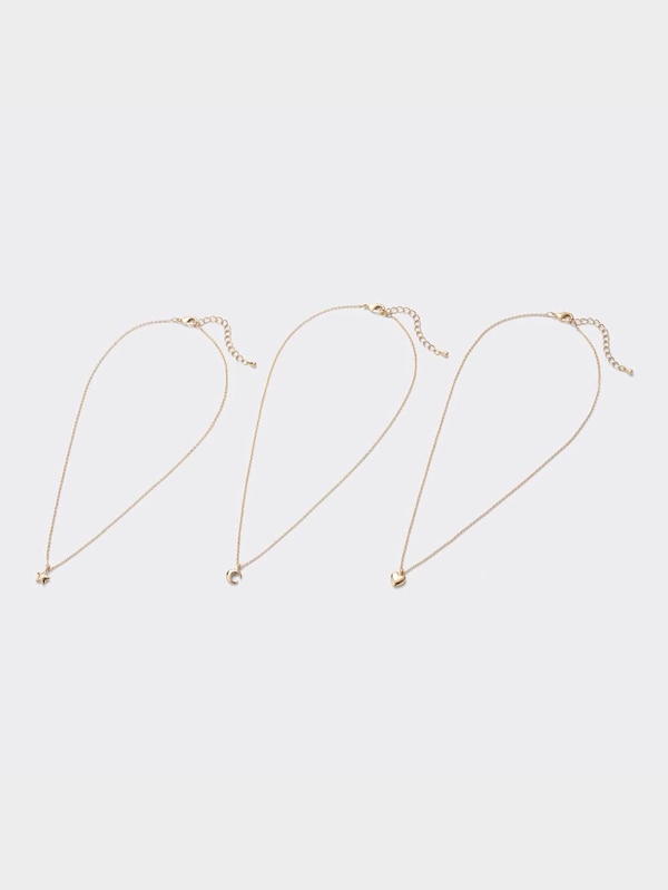 マルチモチーフネ��ックレスセット3P