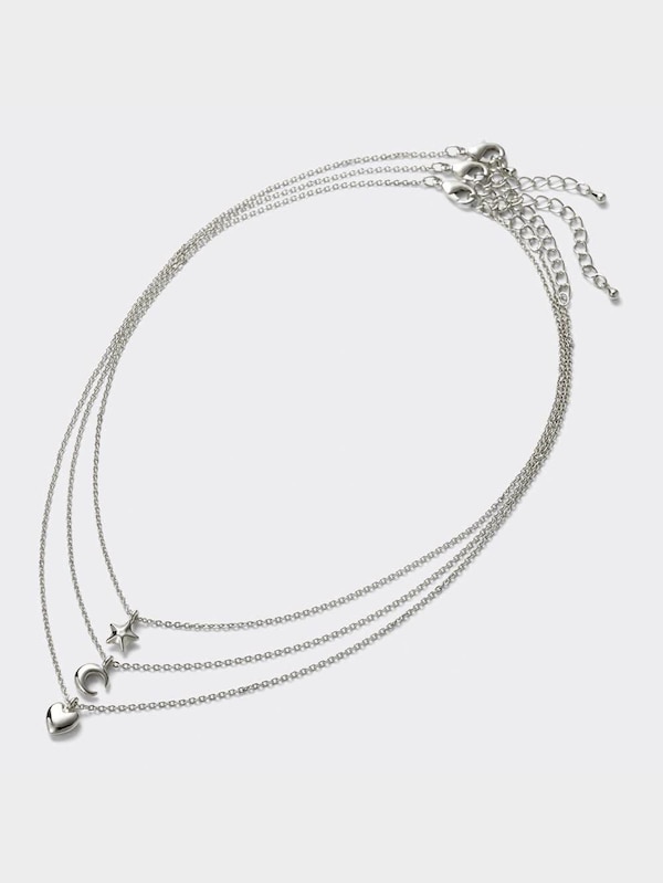 マルチモチーフネックレスセット3P