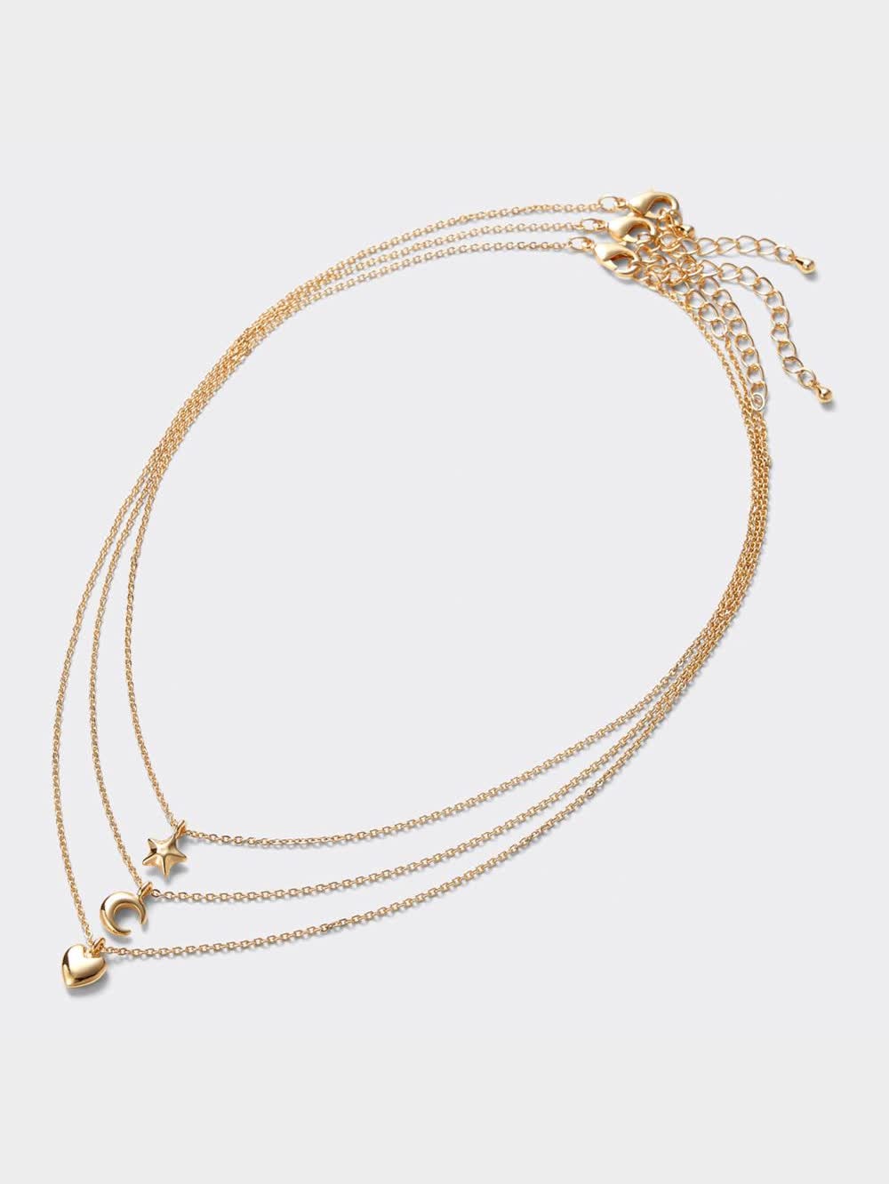 GU公式 | マルチモチーフネックレスセット3P