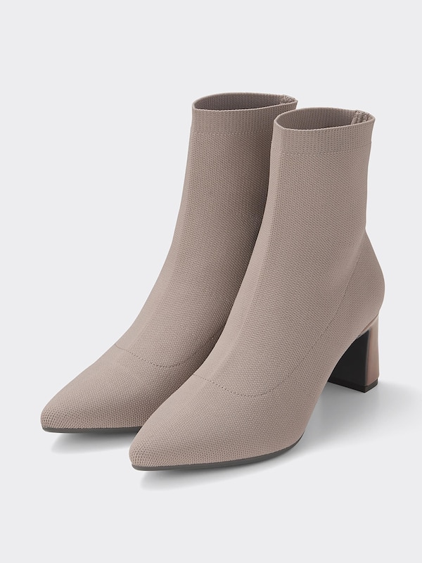 ポインテッドニットブーツ+E