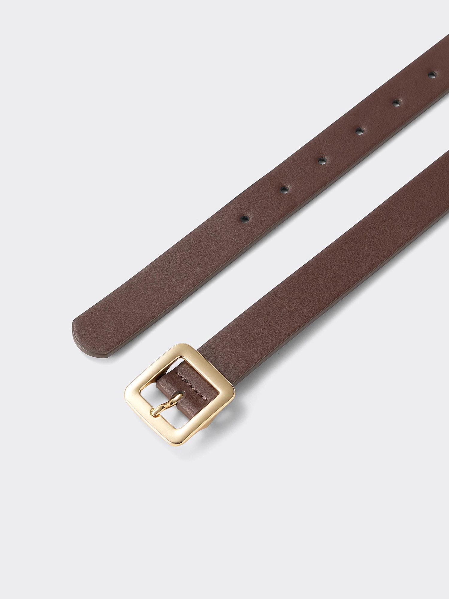 GU公式 | ミニスクエアメタルバックルベルト