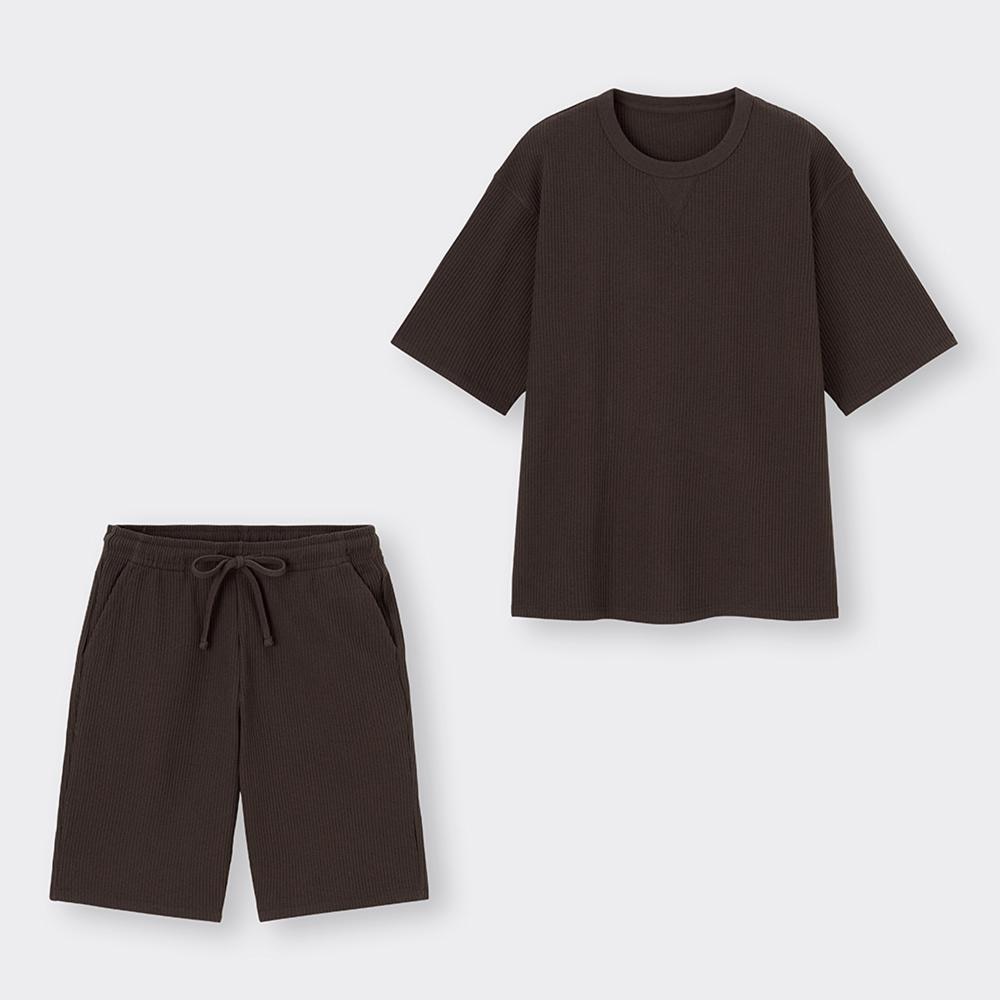 ワッフルラウンジセット(半袖&ショートパンツ)のサムネイル