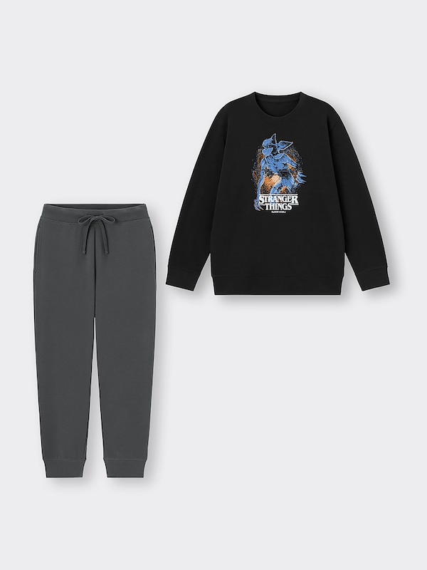 ソフトスウェットラウンジ(長袖&ロングパンツ) Netflix(ストレンジャー・シングス 未知の世界)