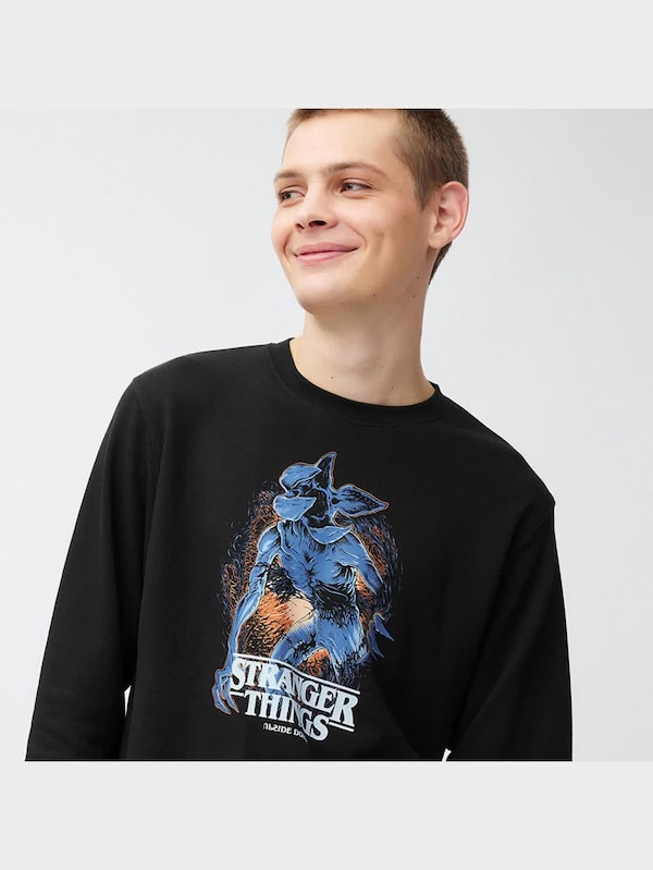 ソフトスウェットラウンジ(長袖&ロングパンツ) Netflix(ストレンジャー・シングス 未知の世界)