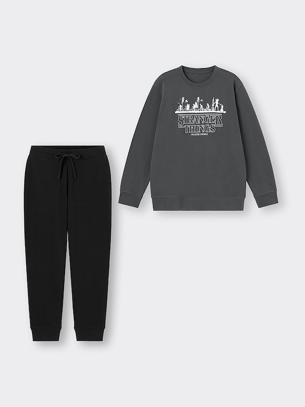 ソフトスウェットラウンジ(長袖&ロングパンツ) Netflix(ストレンジャー・シングス 未知の世界)