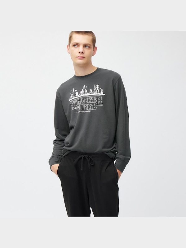 ソフトスウェットラウンジ(長袖&ロングパンツ) Netflix(ストレンジャー・シングス 未知の世界)