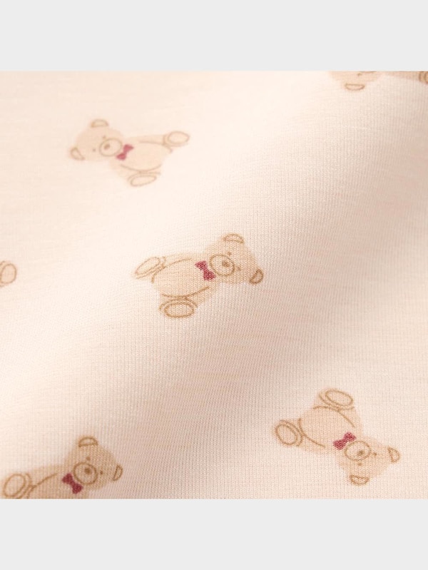 KIDS(男女兼用)スタイルヒートクルーネックT(長袖)(ベア)+E