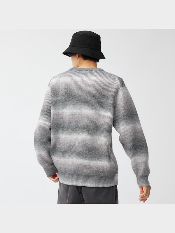 ローゲージセーター(長袖)(グラデーション)