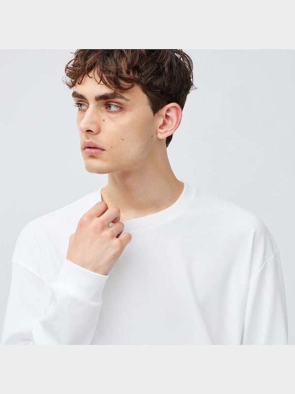 ドライポンチクルーネックT(長袖)