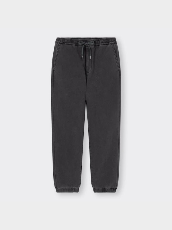 ウォームデニムスーパーストレッチジョガーパンツ