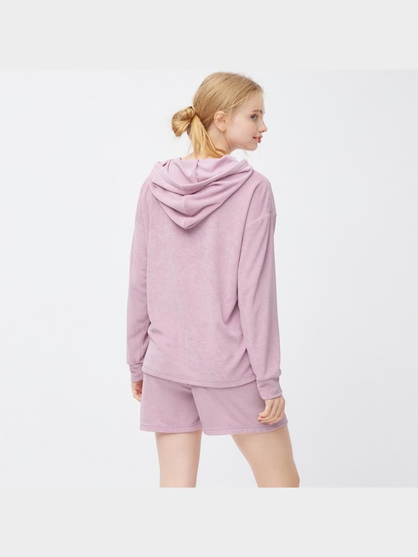 パイルパーカセット(長袖&ショートパンツ) LITTLE TWIN STARS (Sanrio)