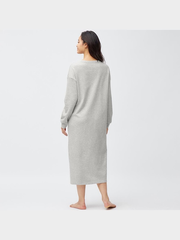 ソフトスウェットラウンジワンピース(長袖)+X