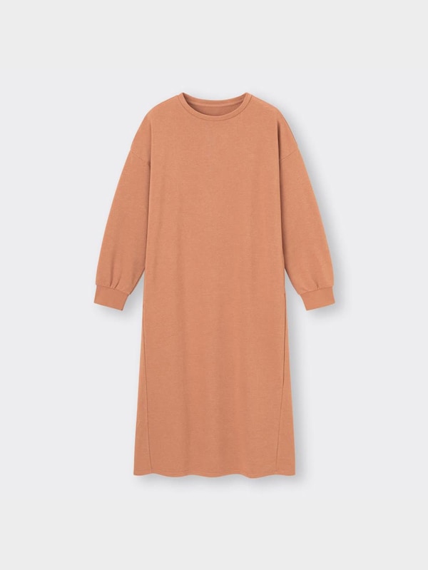 ソフトスウェットラウンジワンピース(長袖)+X