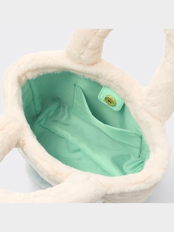 フェイクファーバッグ ポケピース