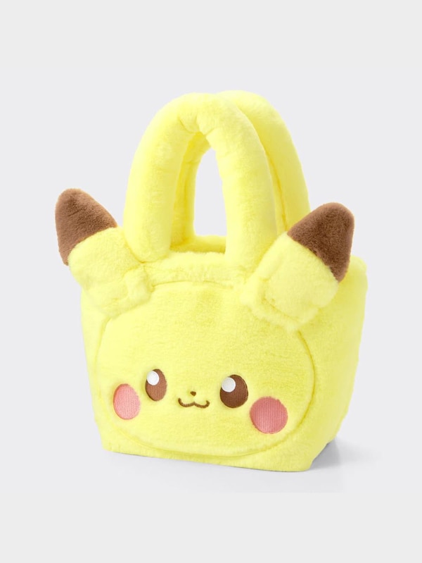 フェイクファーバッグ ポケピース