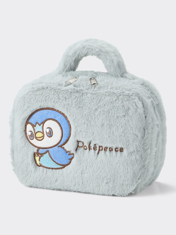 フェイクファーポーチ ポケピース