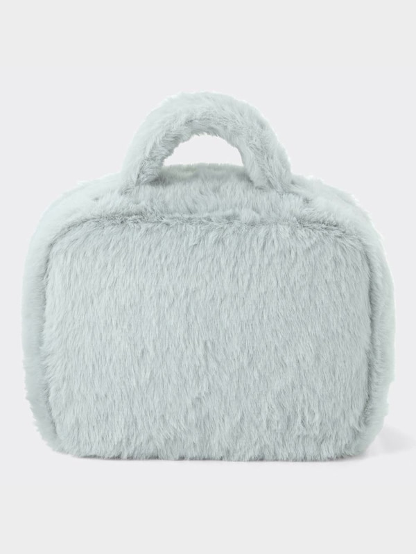 フェイクファーポーチ ポケピース