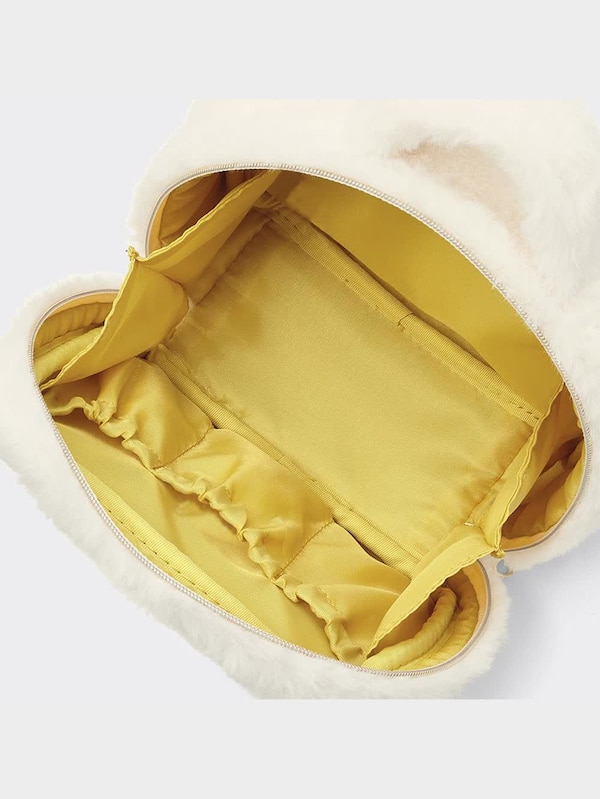 フェイクファーポーチ ポケピース