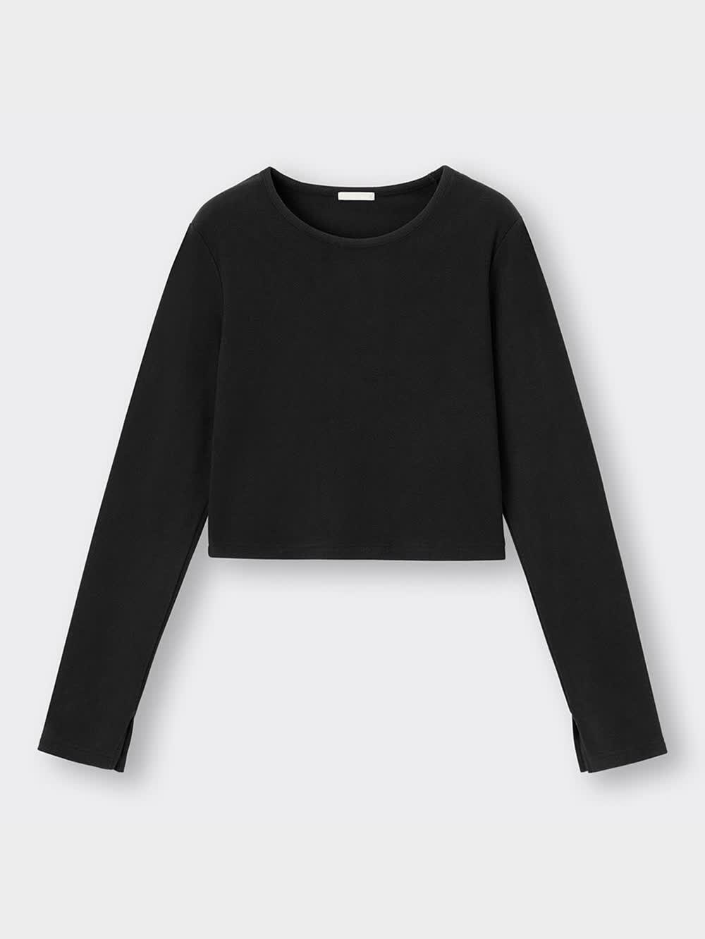 【送料込み】人気完売クロップドニット 長袖 Tシャツ trim_fce_item67c966bd934da.jpg