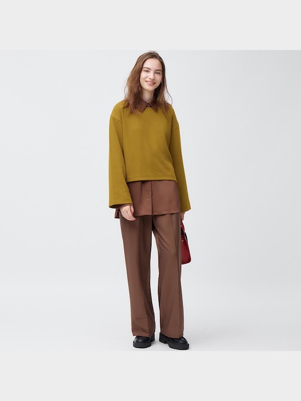 ワイドスリーブT(長袖)Q+E