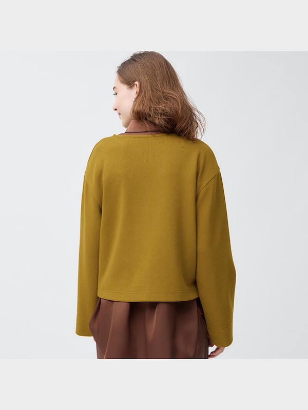 ワイドスリーブT(長袖)Q+E