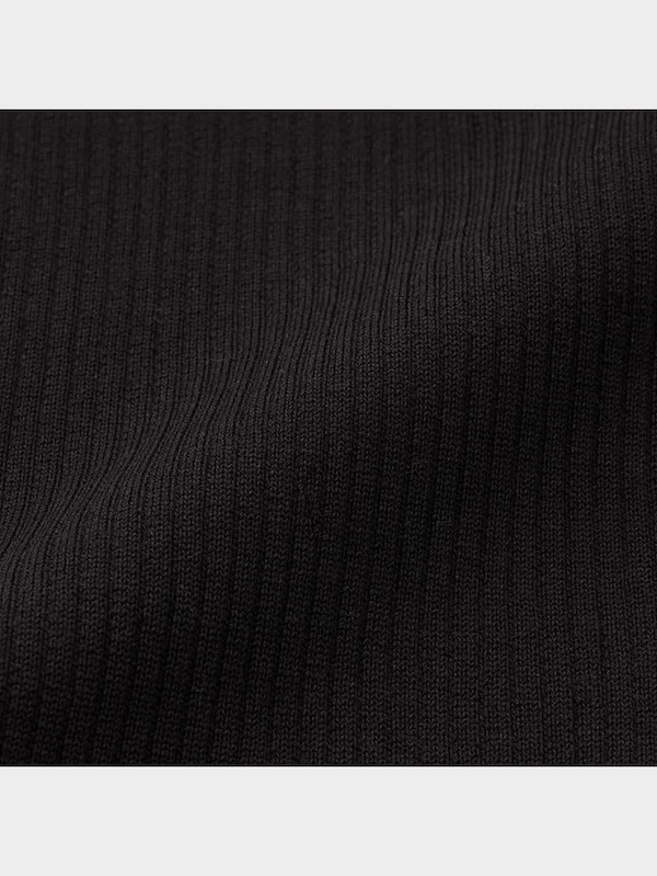 リブニットワンピース(長袖)Q+E