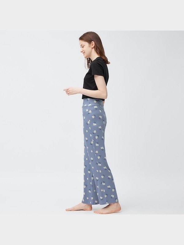 ラウンジパンツ(フラワー1)+E