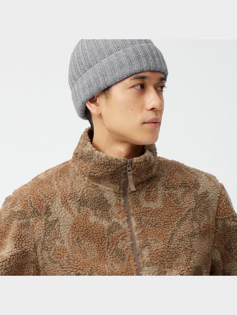 GU ウィンドプルーフフリースジャケット(長袖) nowartt 2 L GU3990円→1990円は太っ腹すぎる！毛布みたいにモコモコな「あったか