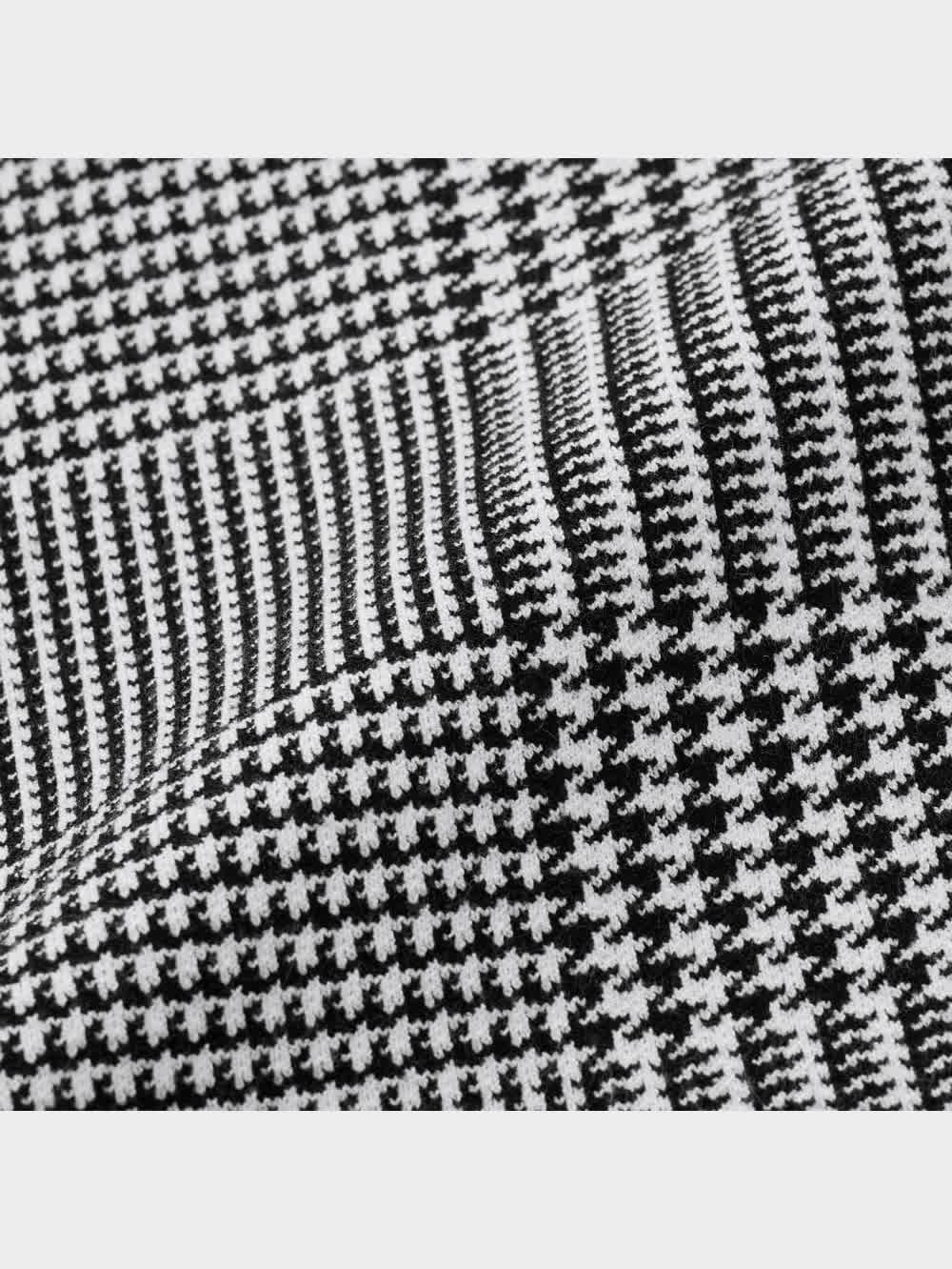 GU公式 | スムースニットタートルネックセーター(長袖)(チェック)SW