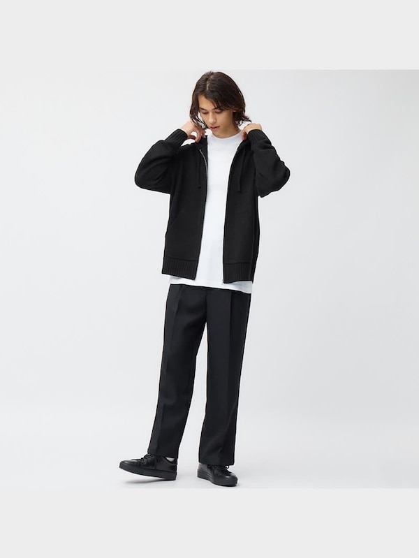 ニットフルジップパーカ(長袖)NT+E