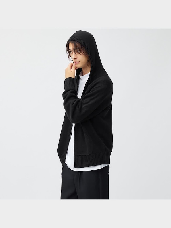 ニットフルジップパーカ(長袖)NT+E