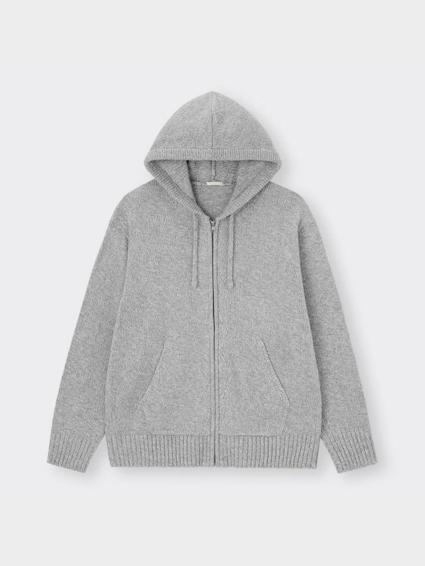 ニットフルジップパーカ(長袖)NT+E