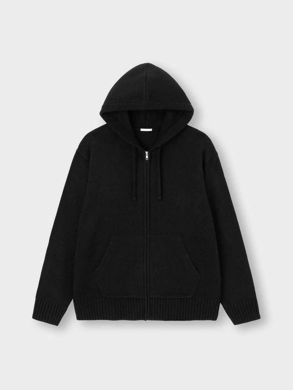 GU公式 | ニットフルジップパーカ(長袖)NT+E