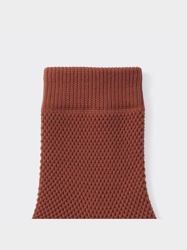 メッシュアンクルソックス