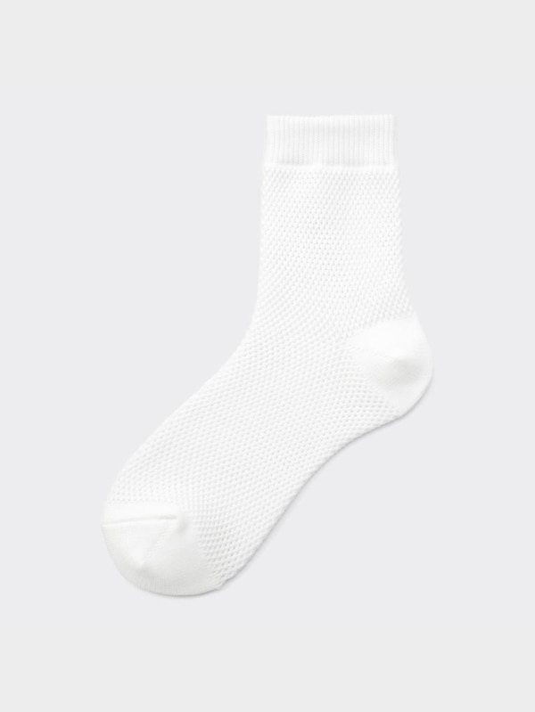 メッシュアンクルソックス