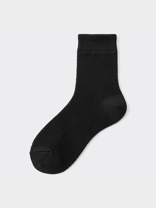 メッシュアンクルソックス