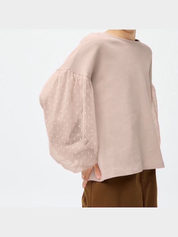 GIRLSチュールスリーブT(長袖)