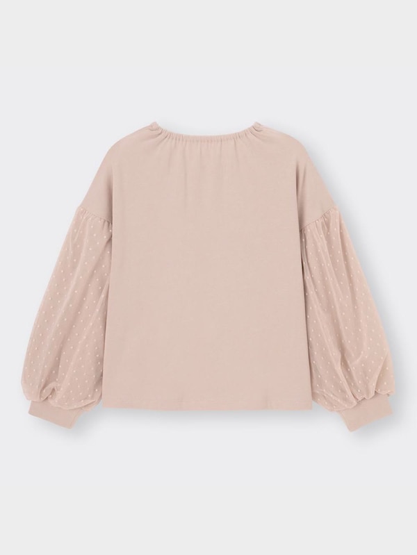 GIRLSチュールスリーブT(長袖)