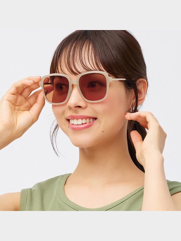 UVカットビッグフレームサングラス