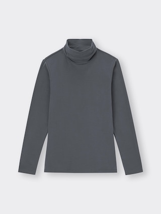 スタイルヒートエクストラタートルネックT(長袖) 【レディース】 【インナー・下着】【GU公式/ジーユー】 【GRAY】 スタイルヒートエクストラタートルネックT(長袖) 【レディース】 【インナー・下着】【GU公式/ジーユー】 【GRAY】